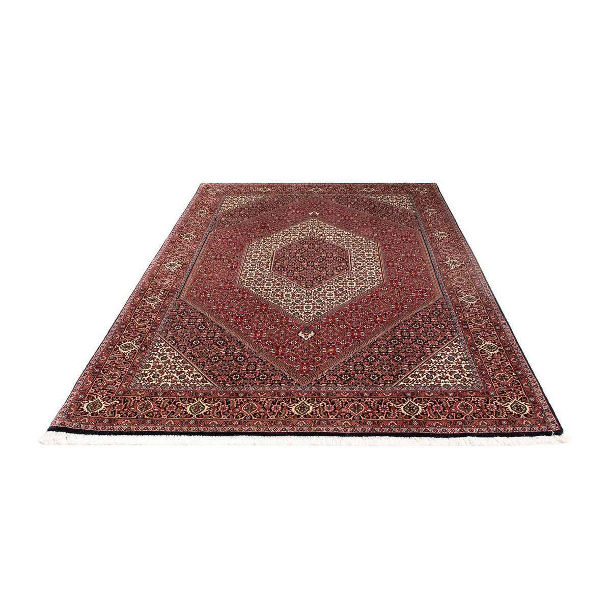 Perser Rug - Bidjar - 238 x 175 cm - dark red