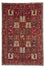 Perser Rug - Nomadic - 310 x 210 cm - dark red