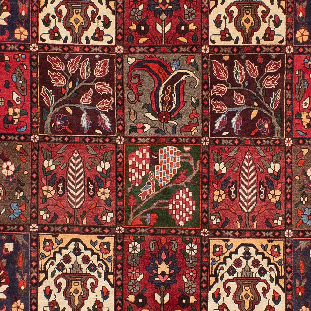 Perser Rug - Nomadic - 310 x 210 cm - dark red