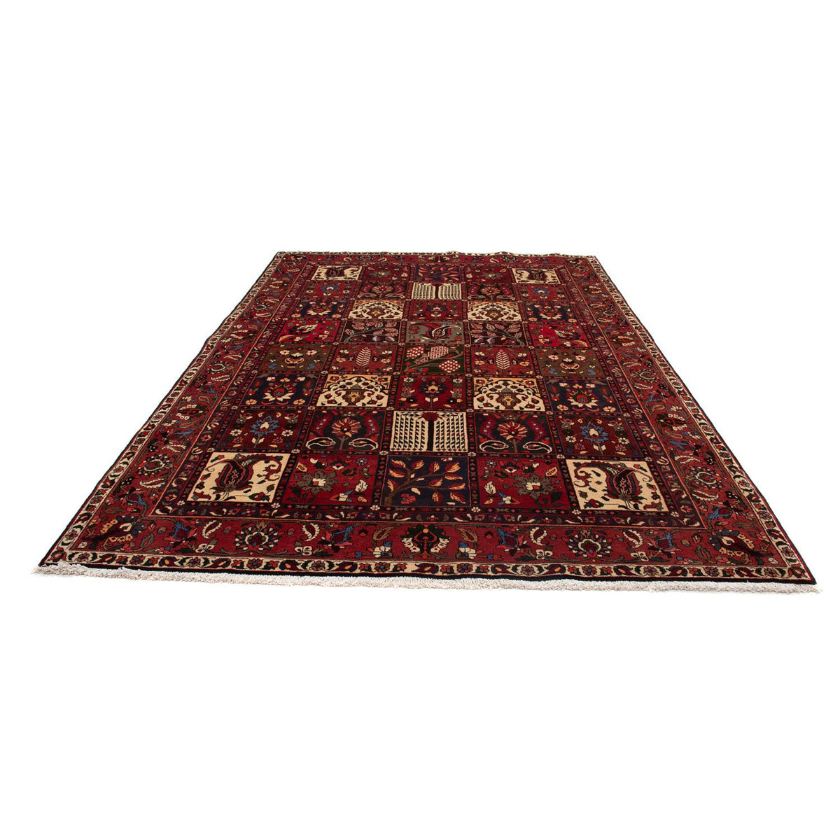 Perser Rug - Nomadic - 310 x 210 cm - dark red