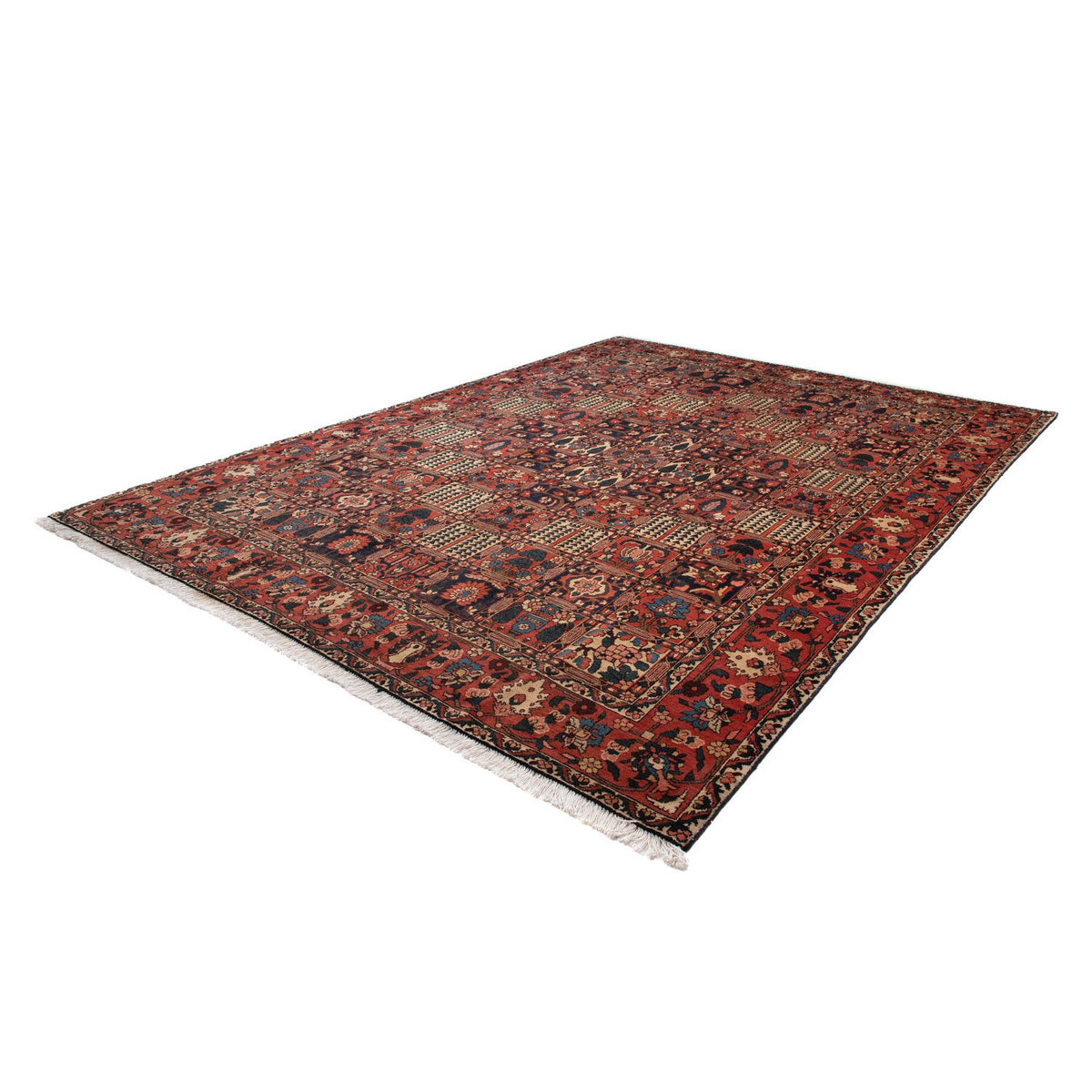 Perser Rug - Nomadic - 360 x 257 cm - dark red