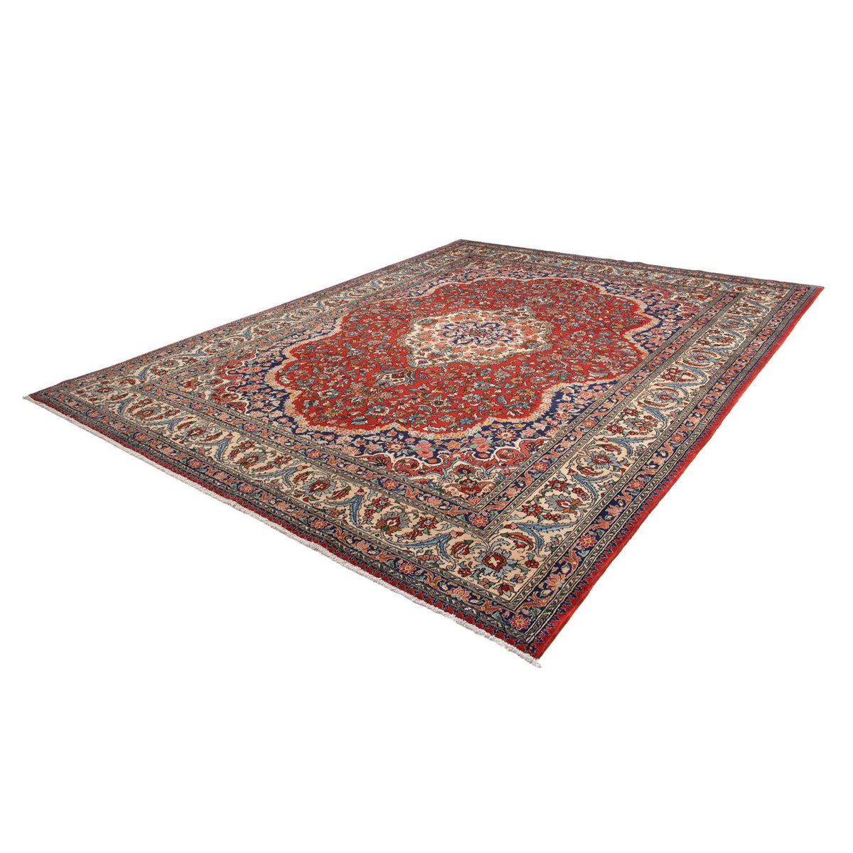 Perser Rug - Nomadic - 345 x 258 cm - dark red