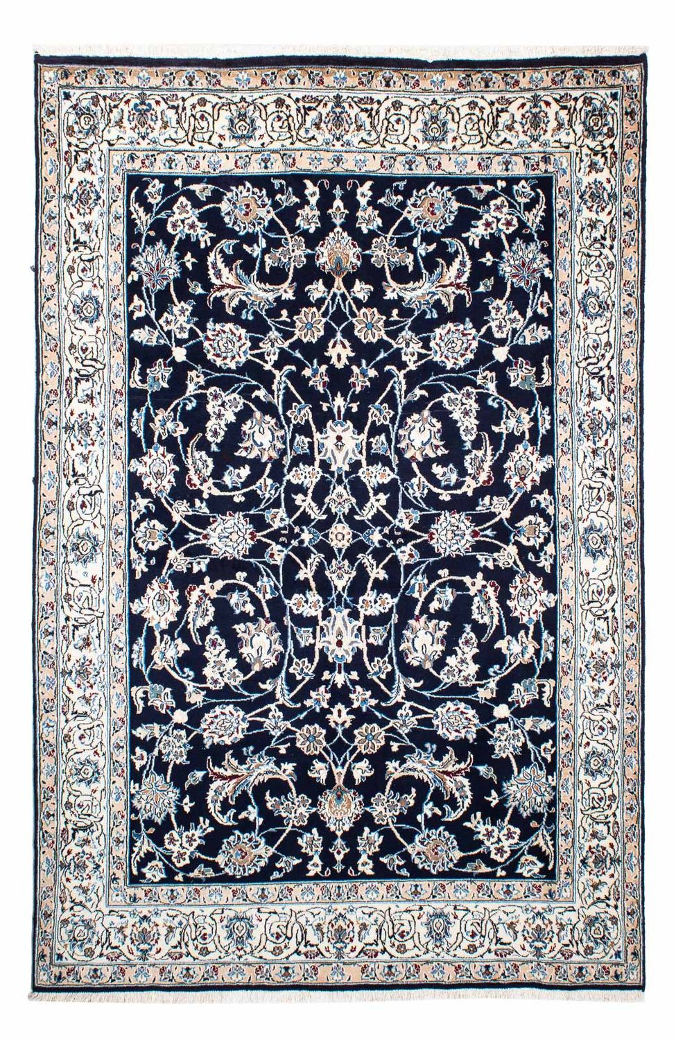 Perser Rug - Nain - Royal - 228 x 155 cm - dark blue