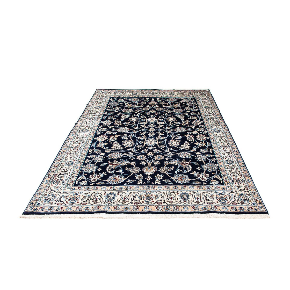 Perser Rug - Nain - Royal - 228 x 155 cm - dark blue
