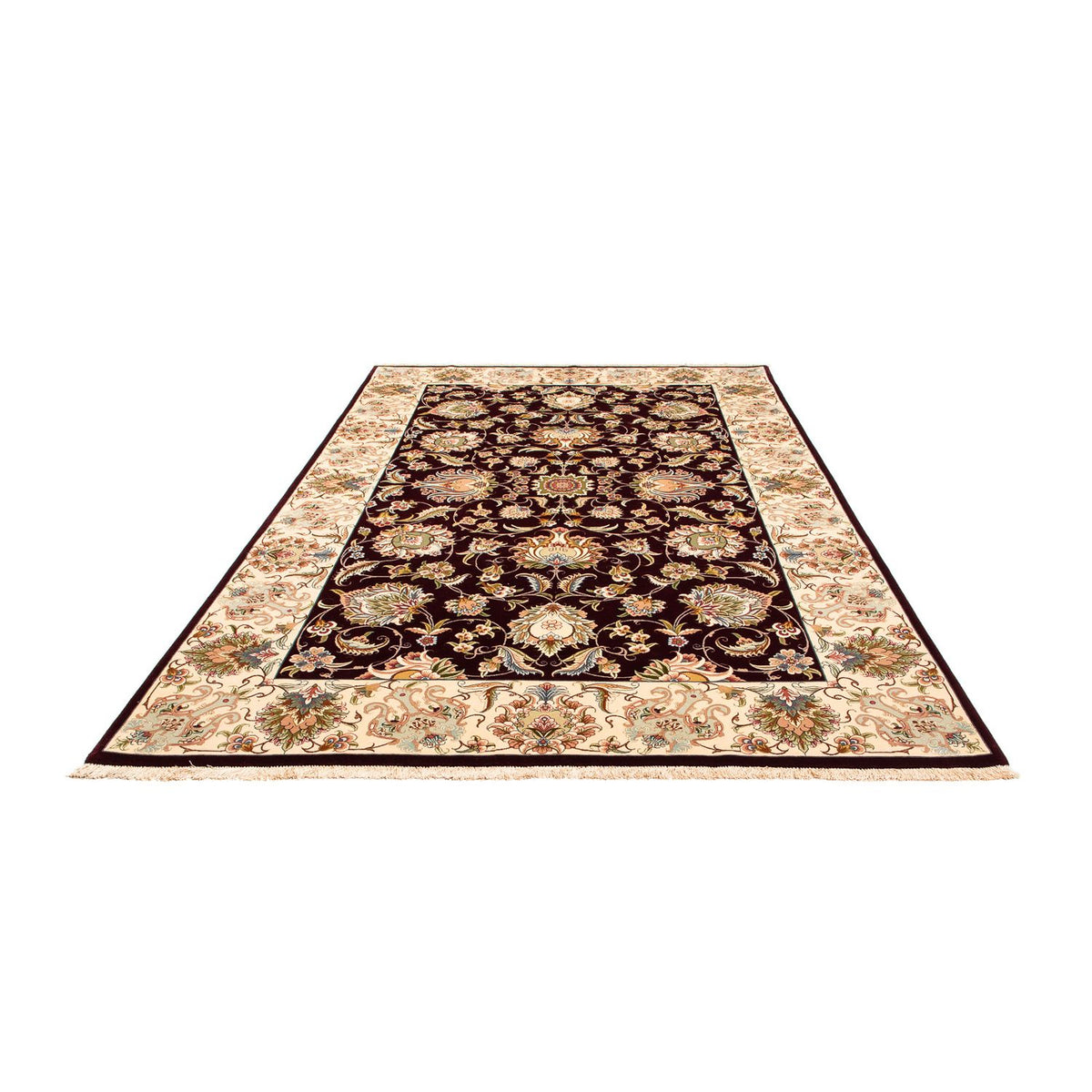 Perser Rug - Tabriz - Royal - 314 x 203 cm - dark red