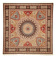 Tabriz - 50 Raj Rug 254x250cm - Persian Rugs