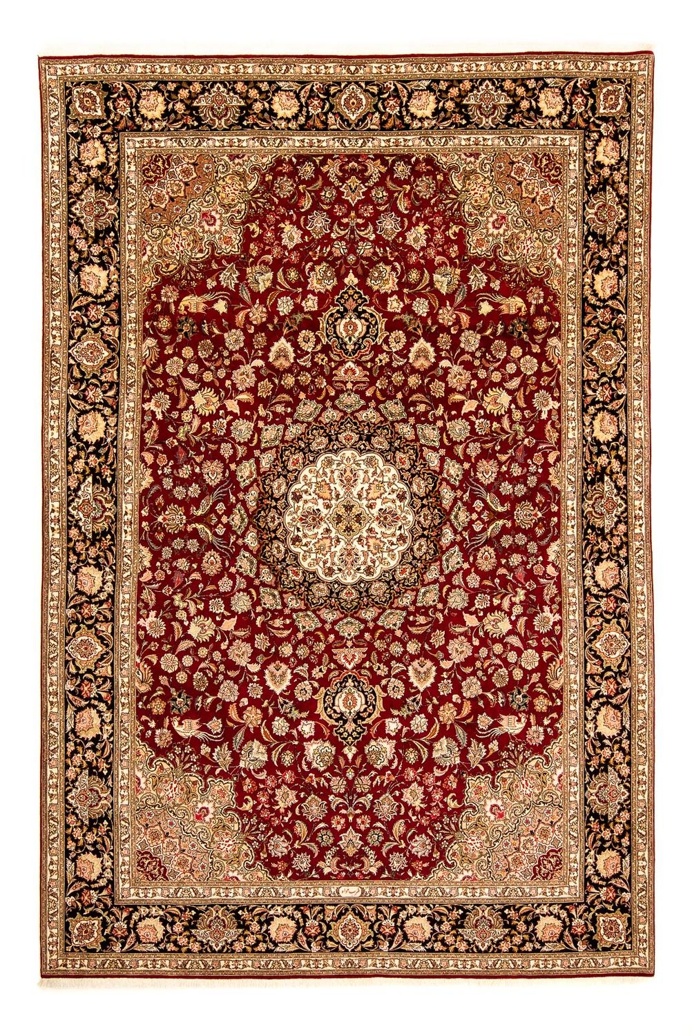 Perser Rug - Tabriz - Royal - 364 x 247 cm - dark red