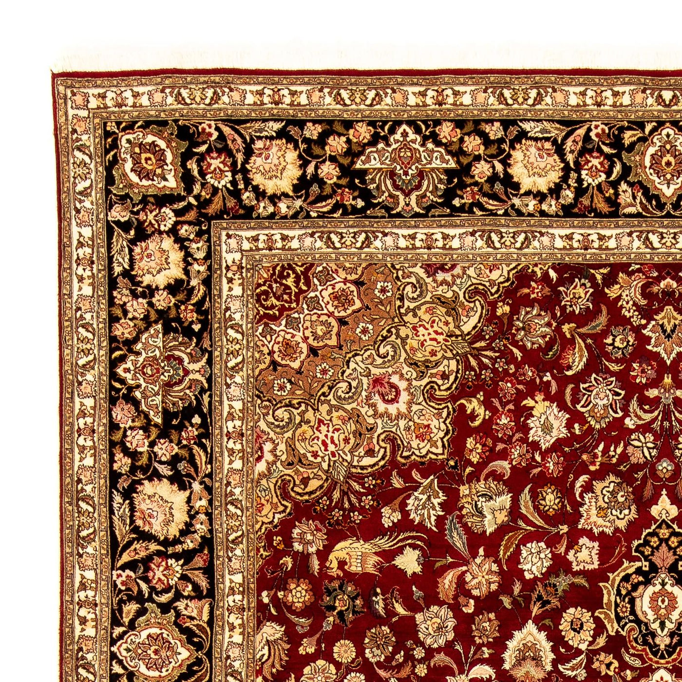 Tabriz - 50 Raj Rug 364x247cm - Persian Rugs
