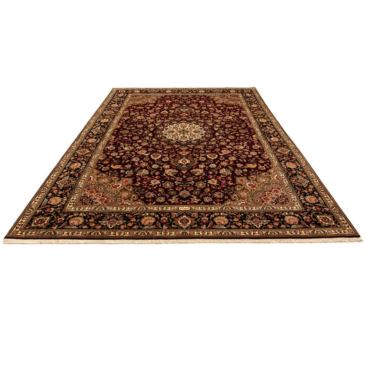 Perser Rug - Tabriz - Royal - 364 x 247 cm - dark red