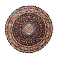 Perser Rug - Tabriz - Royal round  - 240 x 240 cm - dark blue