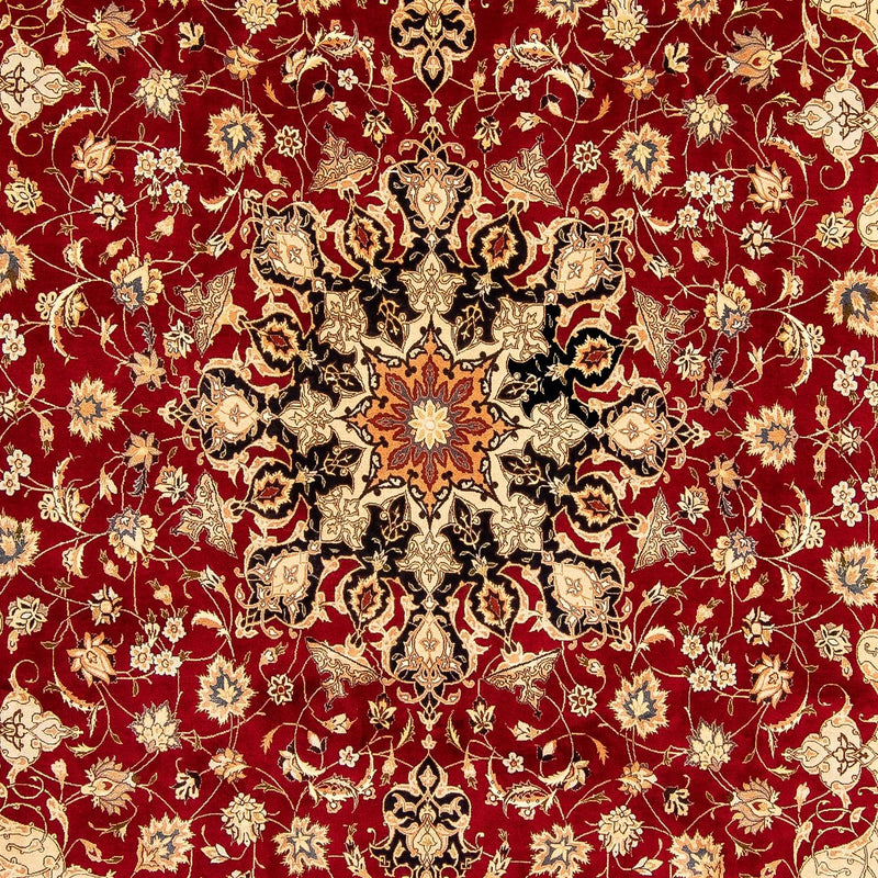 Perser Rug - Tabriz - Royal - 343 x 255 cm - dark red