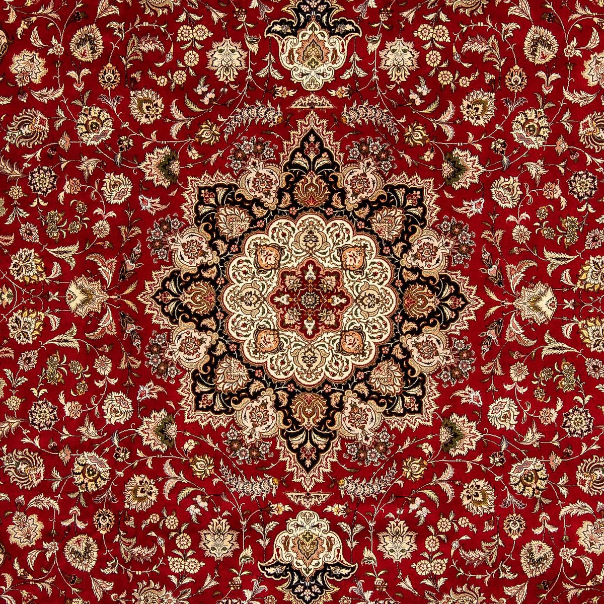 Perser Rug - Tabriz - Royal - 352 x 252 cm - dark red