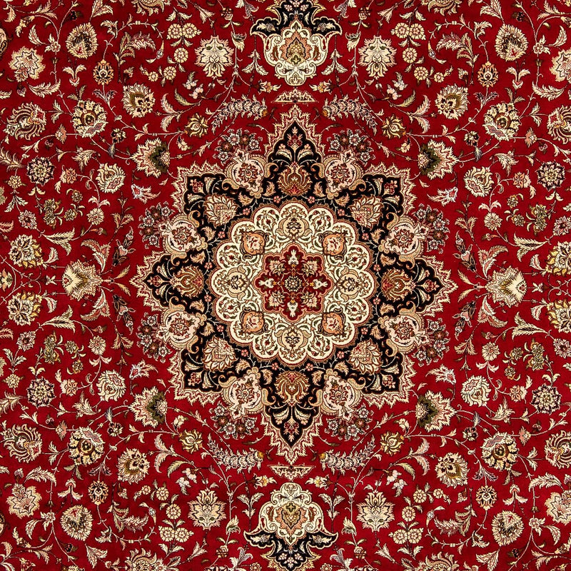 Perser Rug - Tabriz - Royal - 352 x 252 cm - dark red