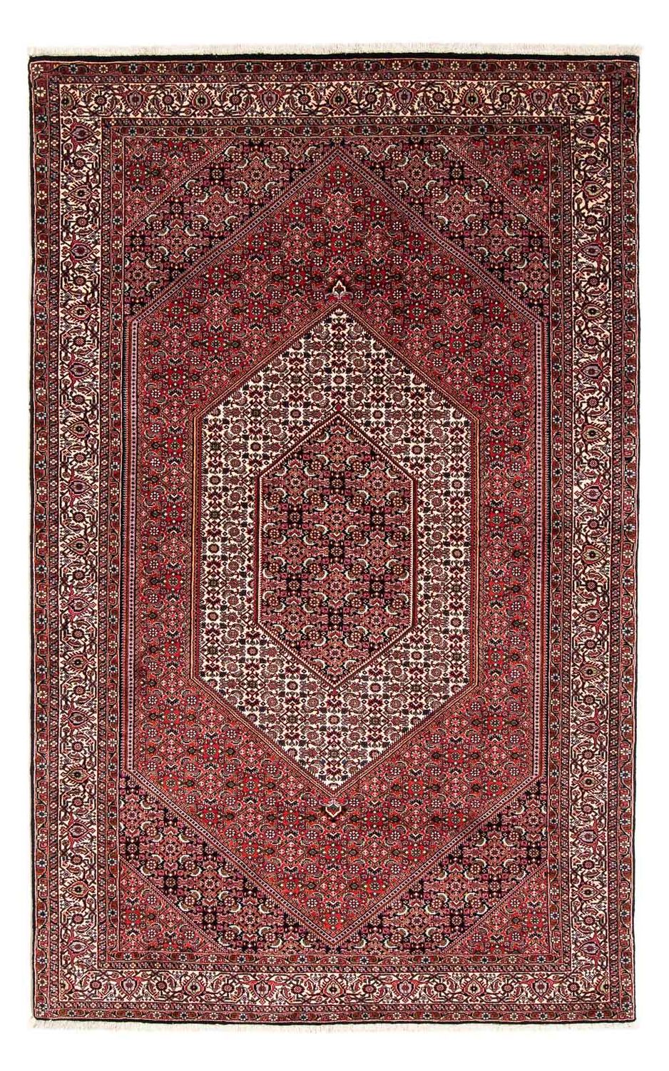 Perser Rug - Bidjar - 255 x 153 cm - dark red
