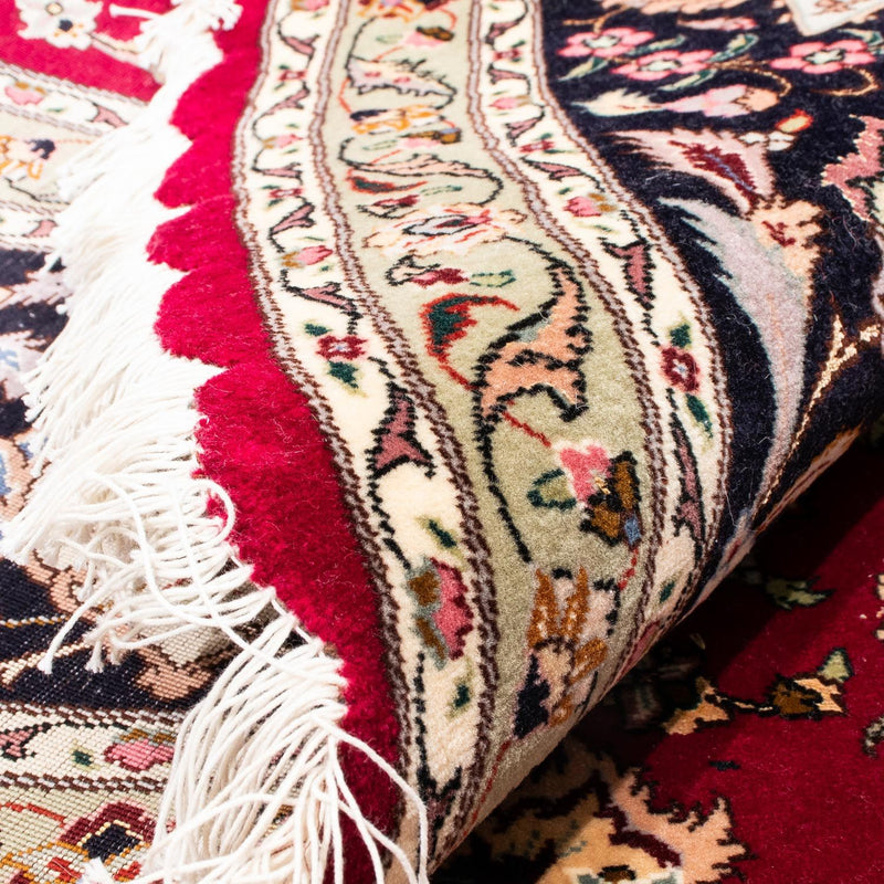 Perser Rug - Tabriz - Royal round  - 245 x 245 cm - dark red
