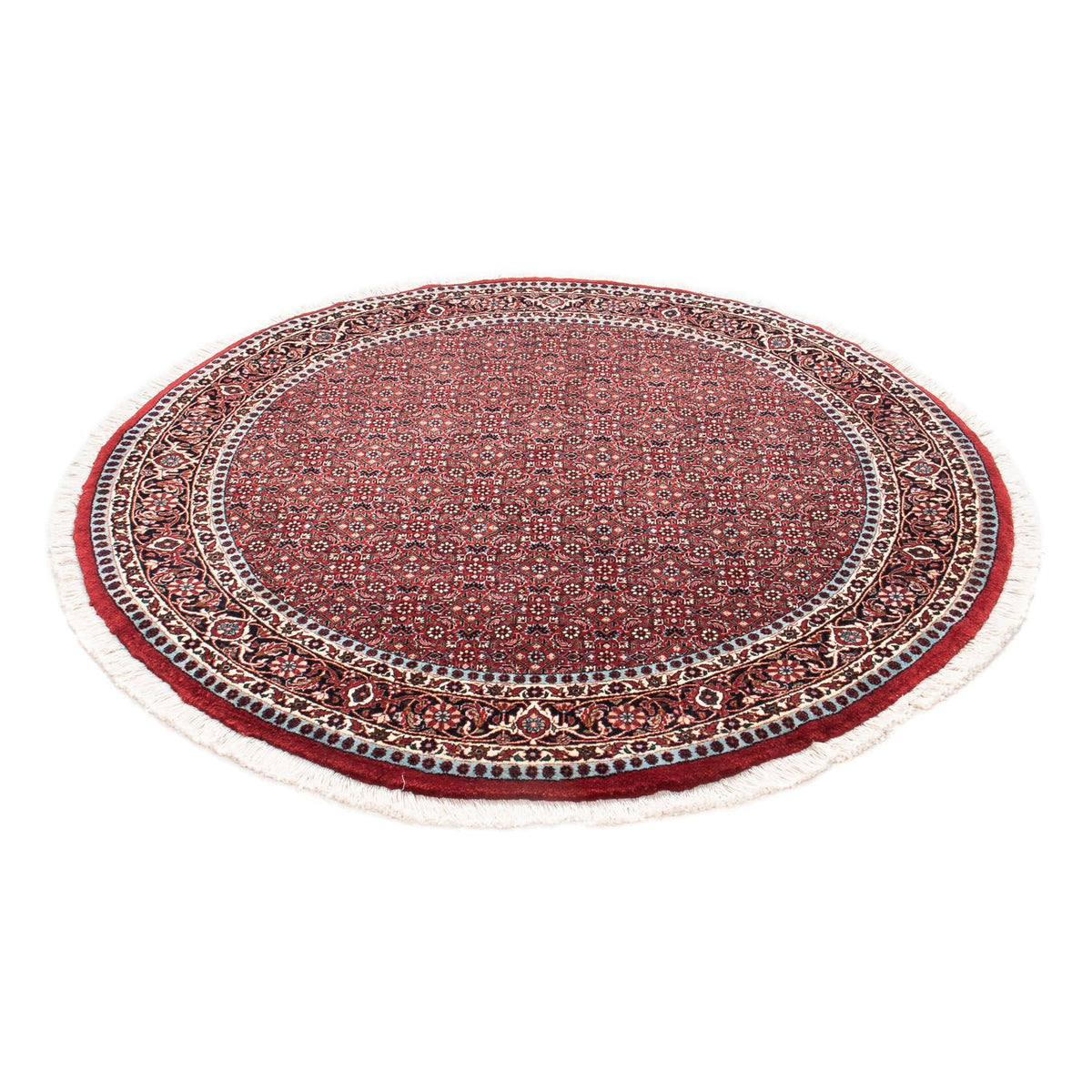 Perser Rug - Bidjar round  - 155 x 155 cm - dark red