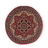 Perser Rug - Bidjar round  - 100 x 100 cm - dark red