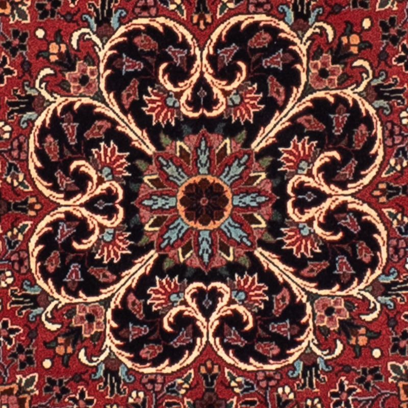 Perser Rug - Bidjar round  - 100 x 100 cm - dark red