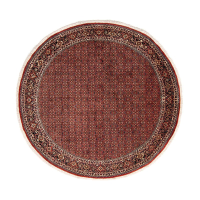 Perser Rug - Bidjar round  - 250 x 250 cm - dark red