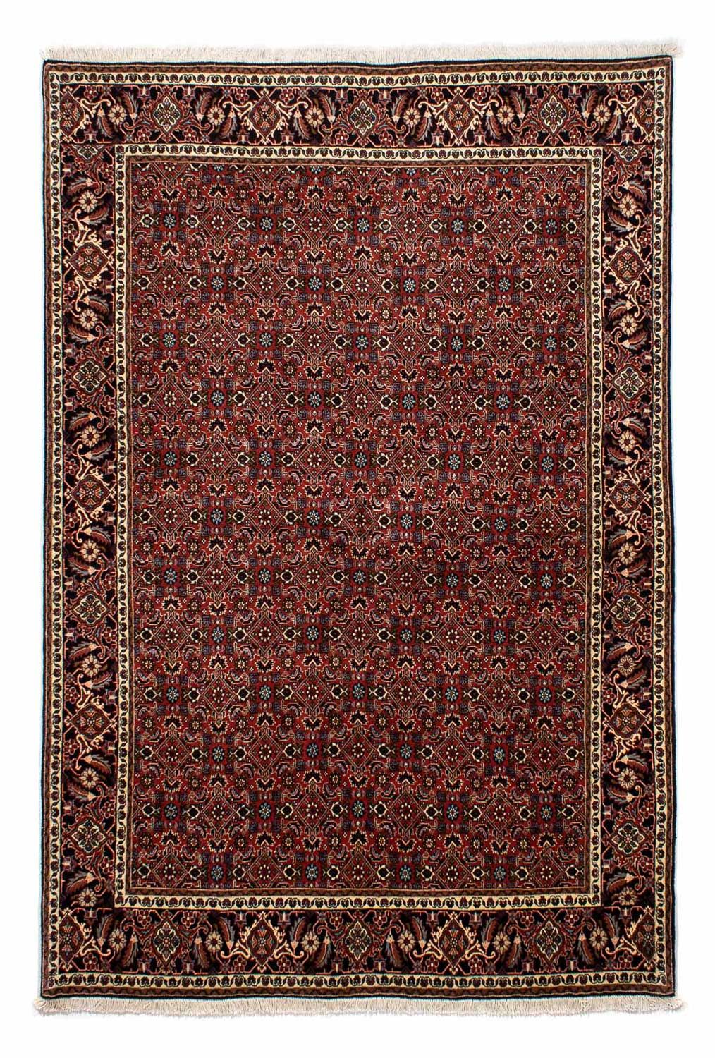 Perser Rug - Bidjar - 246 x 172 cm - dark red