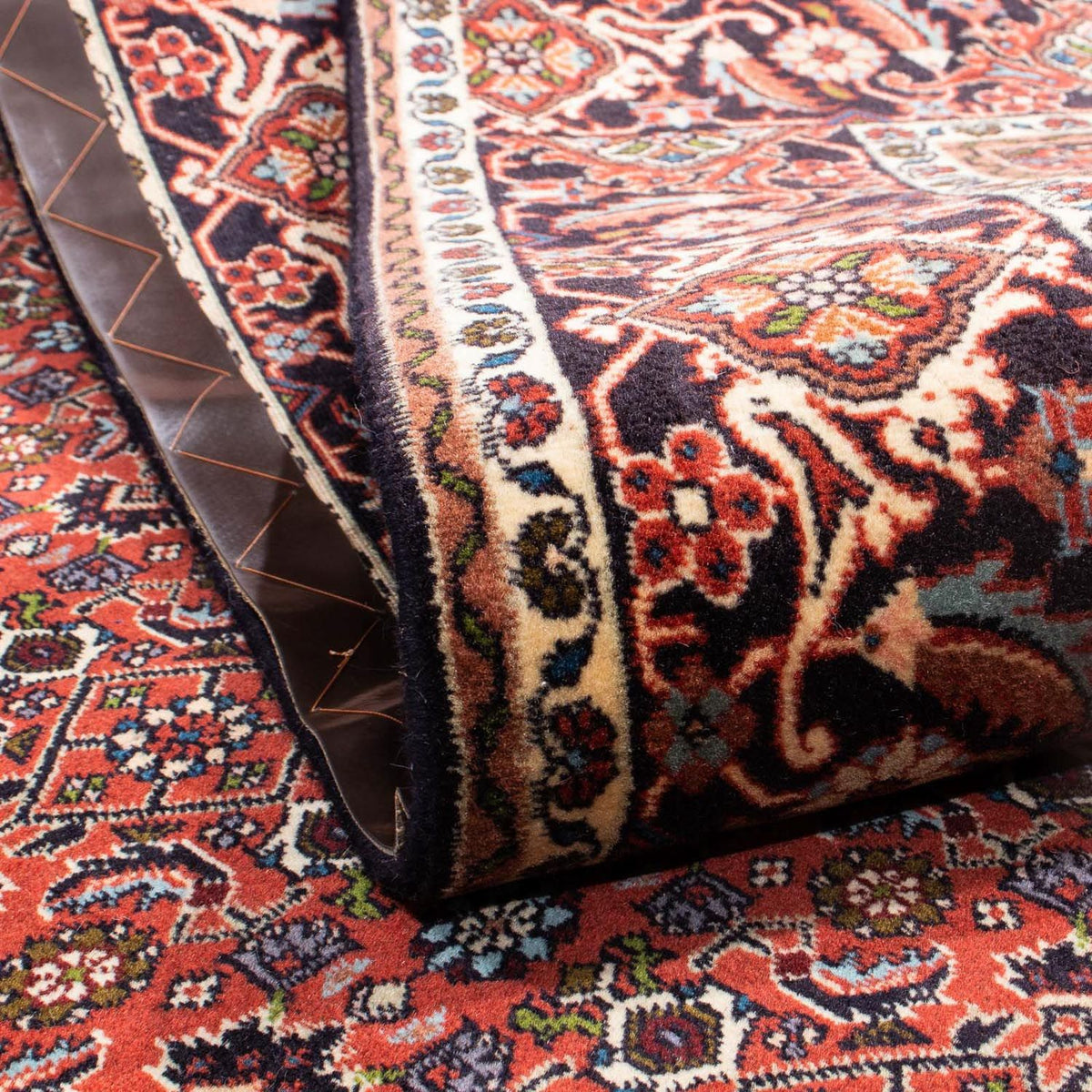 Perser Rug - Bidjar - 246 x 172 cm - dark red