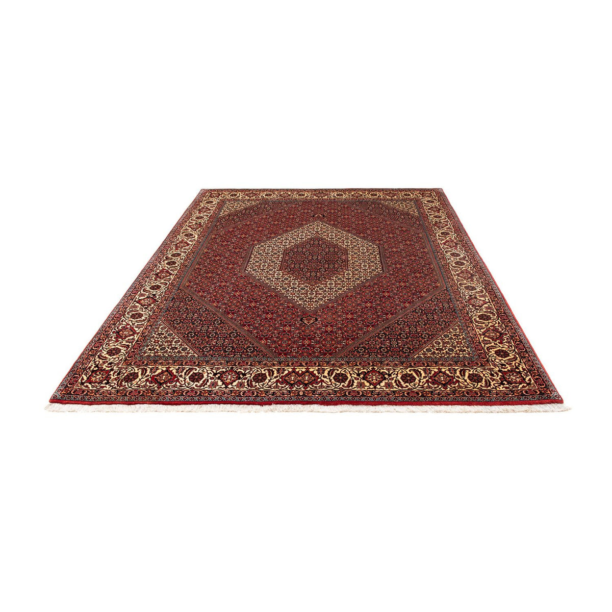 Perser Rug - Bidjar - 254 x 204 cm - dark red