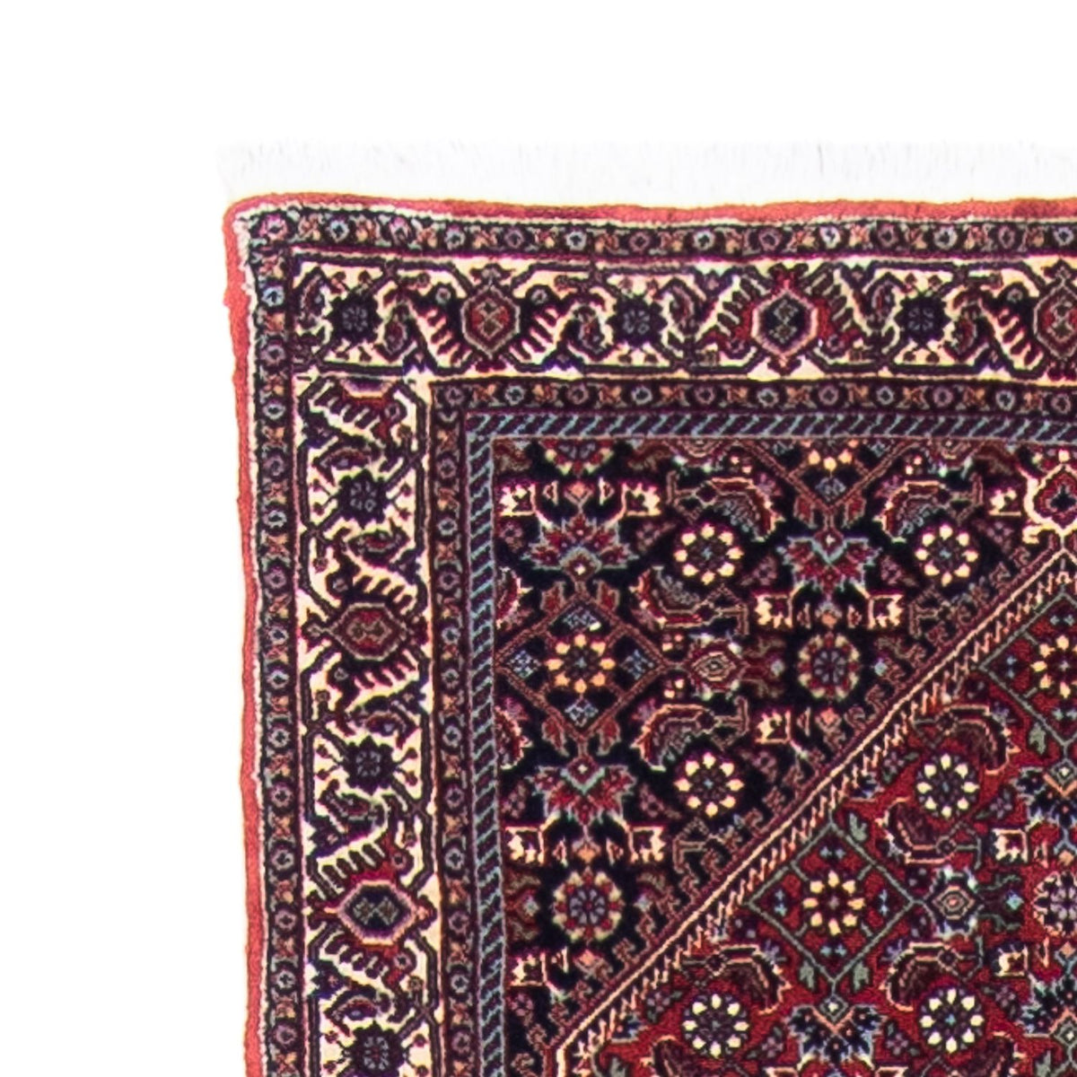 Runner Perser Rug - Bidjar - 380 x 75 cm - dark red