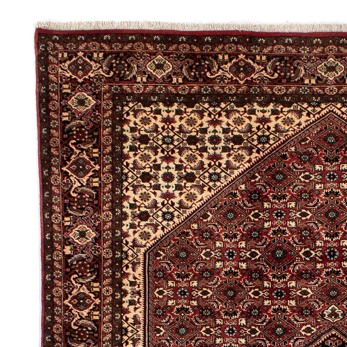 Perser Rug - Bidjar - 297 x 202 cm - dark red