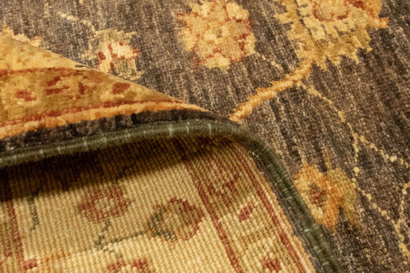 Ziegler Rug - 128 x 89 cm - dark brown