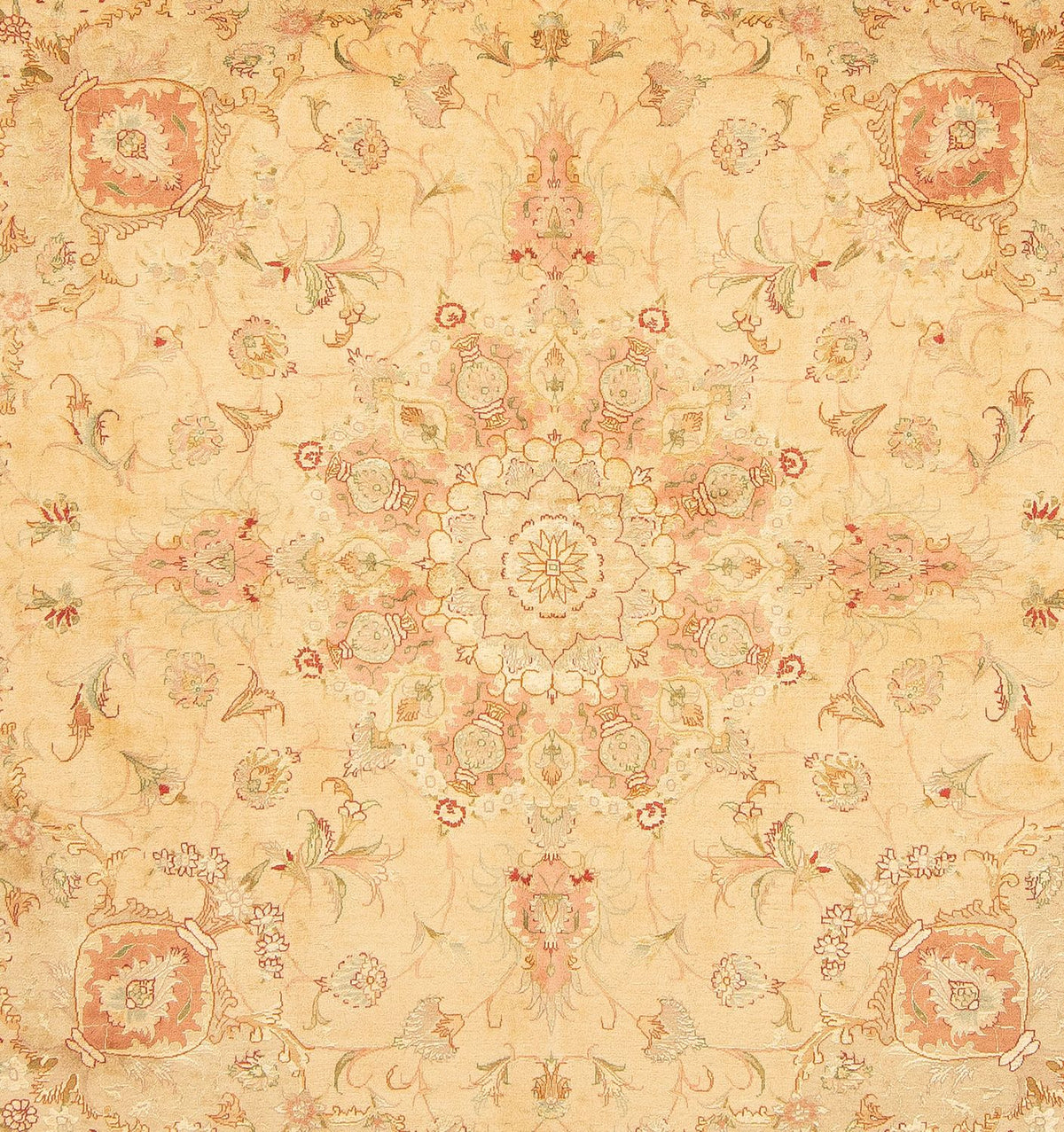 Perser Rug - Tabriz - Royal square  - 203 x 200 cm - beige