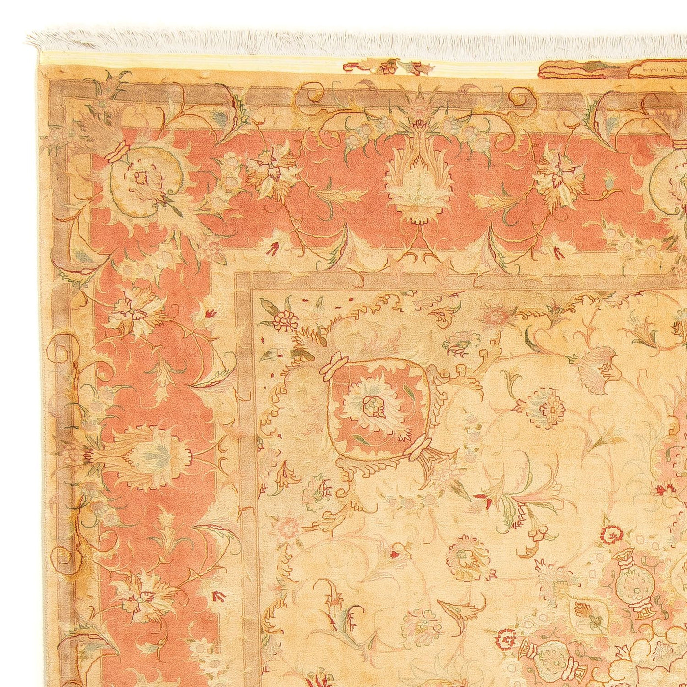 Tabriz - 50 Raj Rug 203x200cm - Persian Rugs