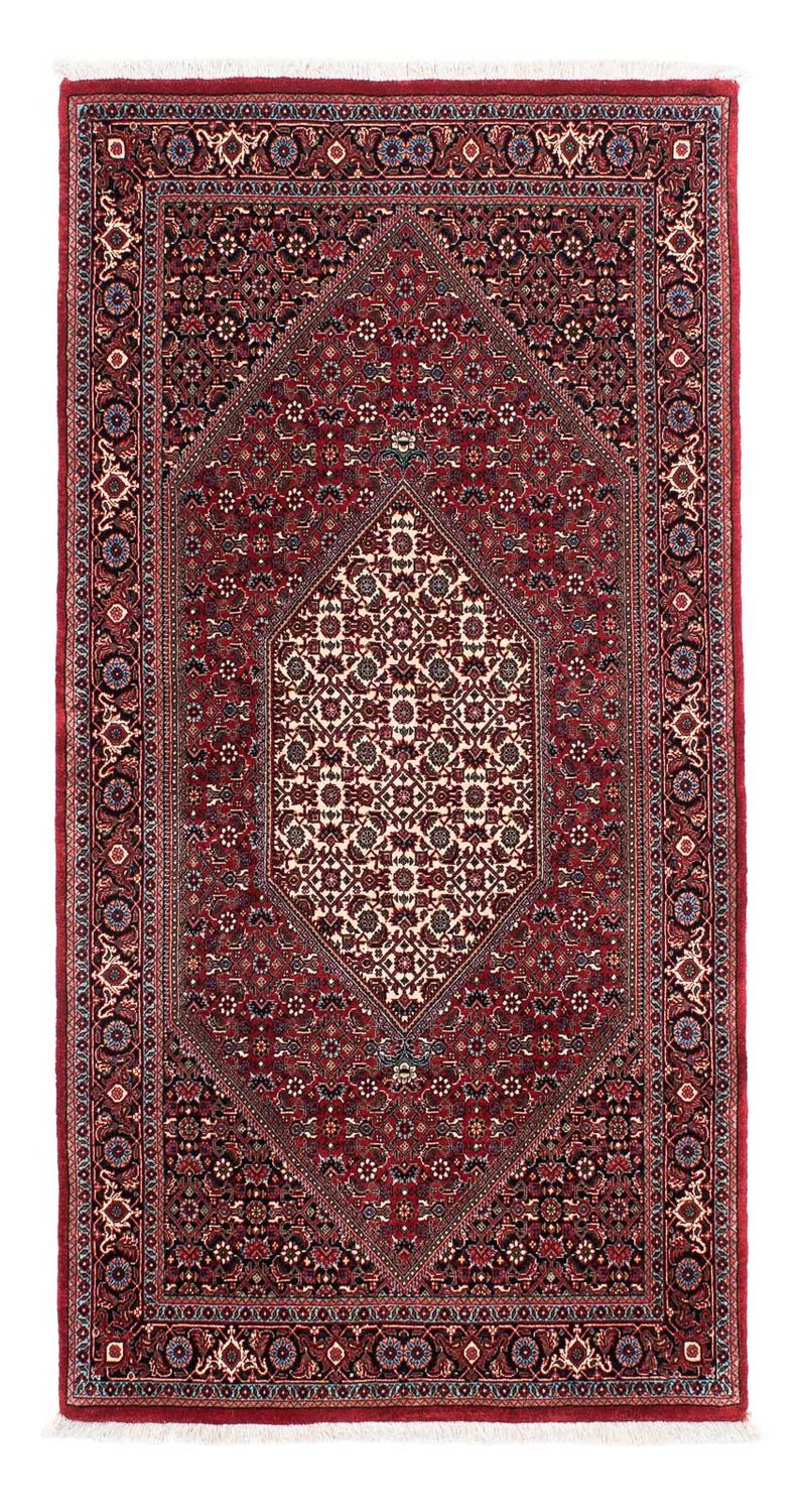 Runner Perser Rug - Bidjar - 202 x 102 cm - red