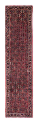 Runner Perser Rug - Bidjar - 307 x 75 cm - red