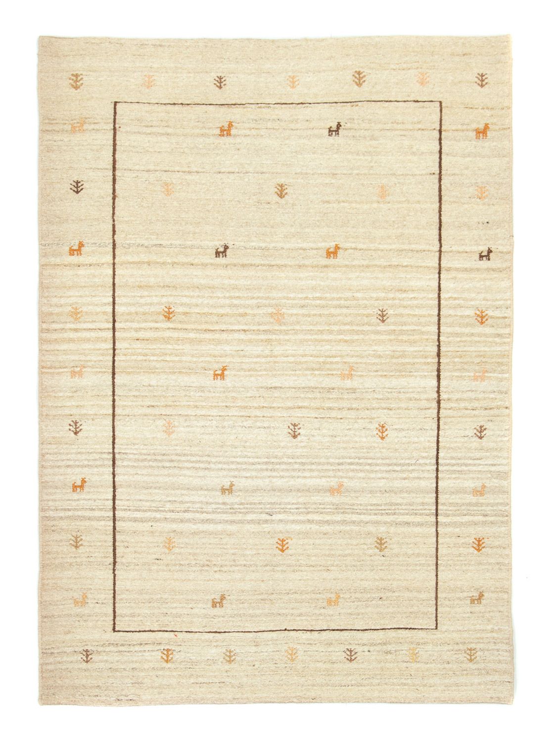Gabbeh Rug - Perser - 172 x 123 cm - beige