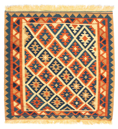Kilim Fars Rug 100x100cm