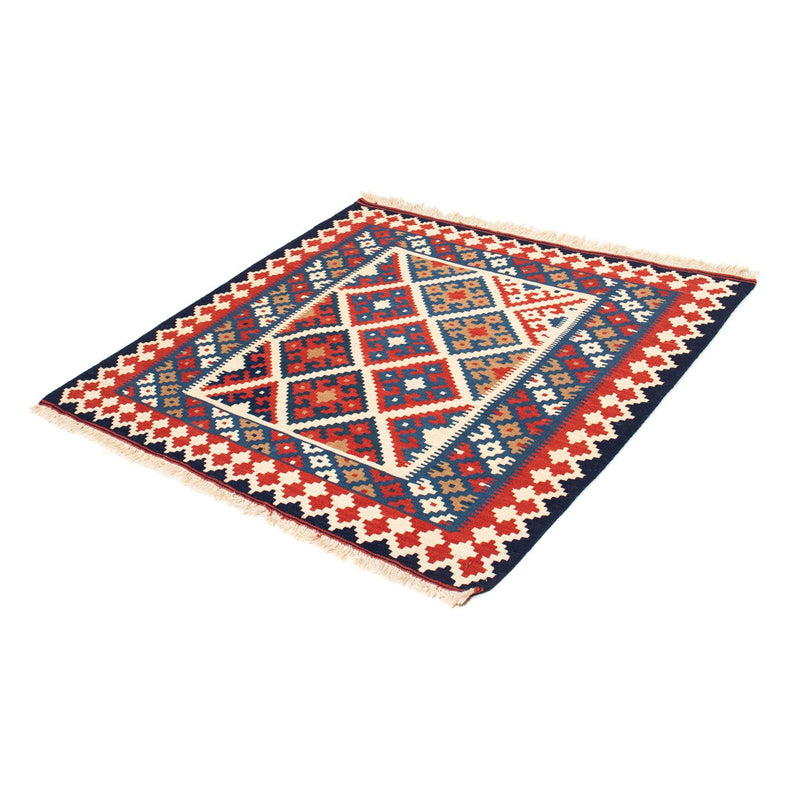 Kelim Rug - Oriental square  - 103 x 100 cm - multicolored