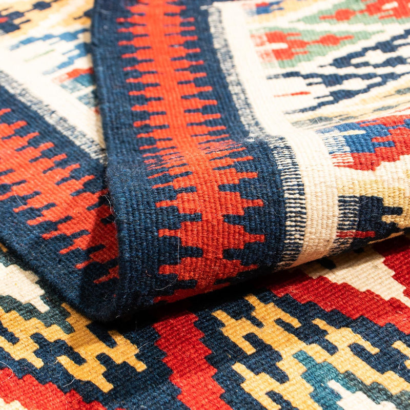 Kelim Rug - Oriental square  - 104 x 103 cm - multicolored