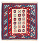 Kilim Fars Rug 100x100cm