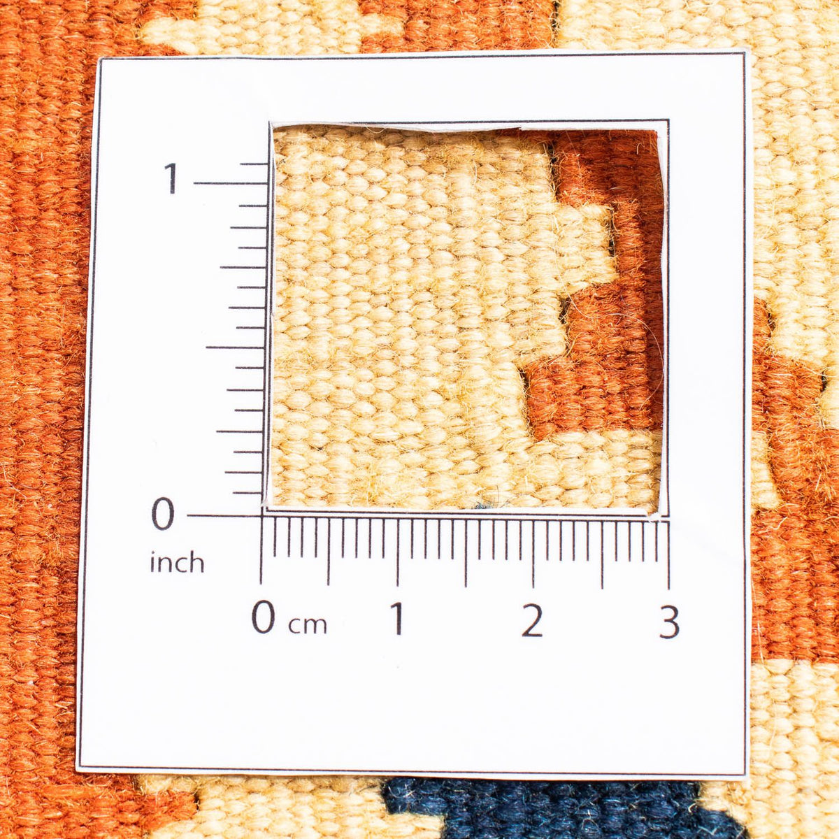 Kelim Rug - Oriental square  - 103 x 100 cm - beige