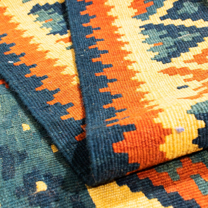 Kelim Rug - Oriental square  - 102 x 101 cm - multicolored