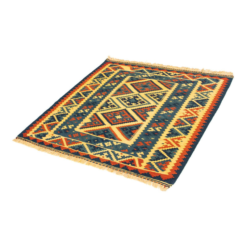 Kelim Rug - Oriental square  - 102 x 101 cm - multicolored