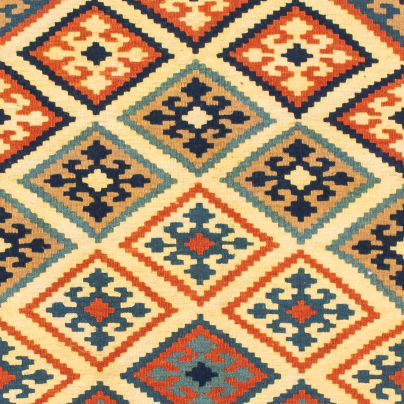 Kelim Rug - Oriental square  - 103 x 100 cm - beige