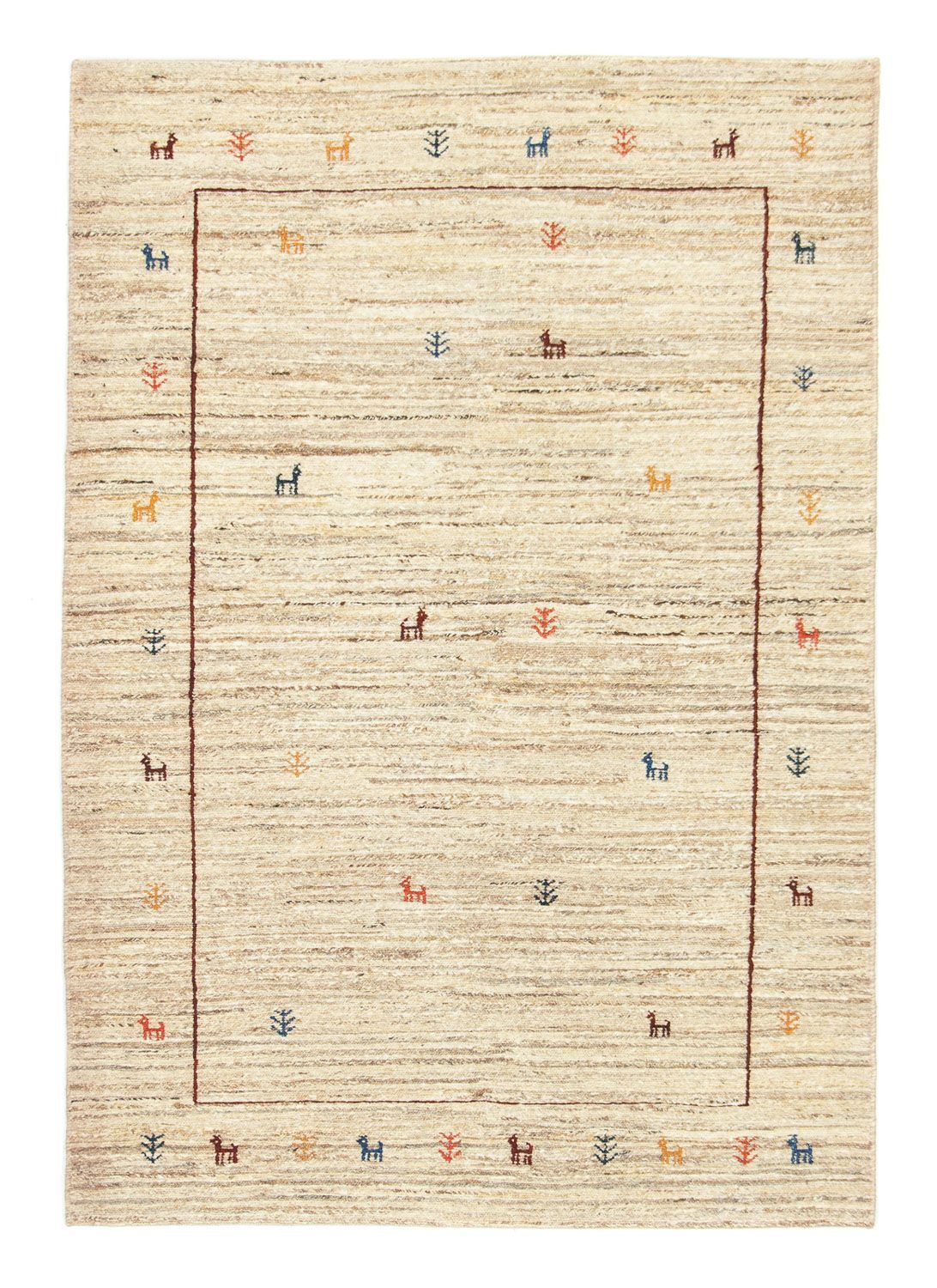 Gabbeh Rug - Perser - 174 x 121 cm - beige