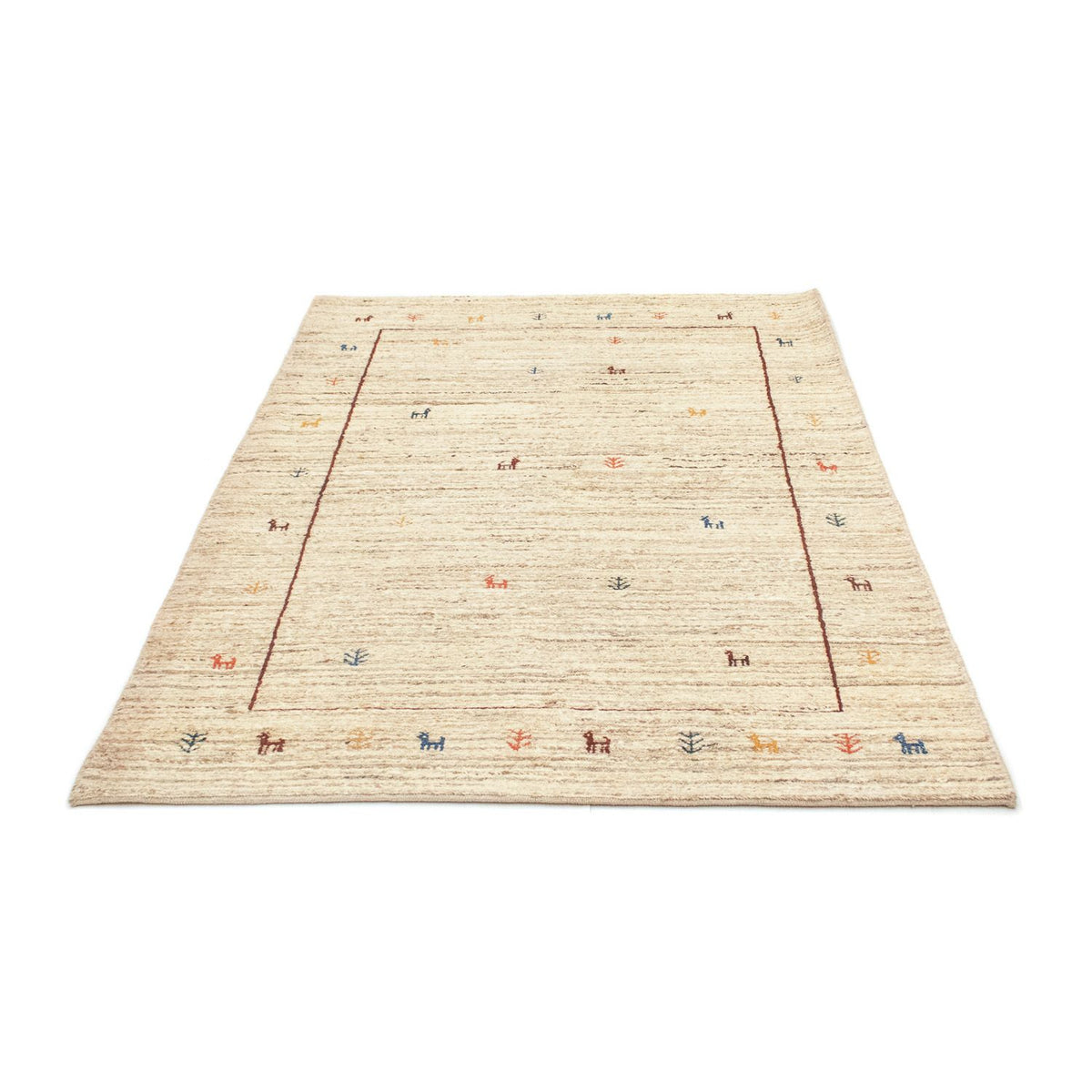 Gabbeh Rug - Perser - 174 x 121 cm - beige