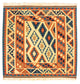 Kelim Fars Teppich 101x99cm