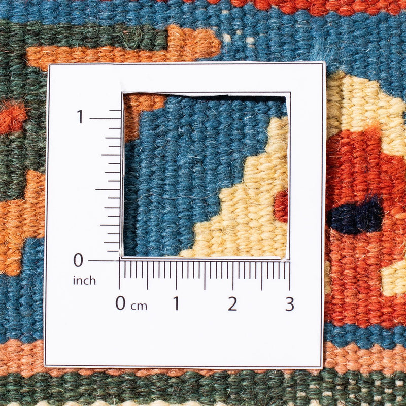 Kelim Rug - Oriental square  - 105 x 103 cm - red