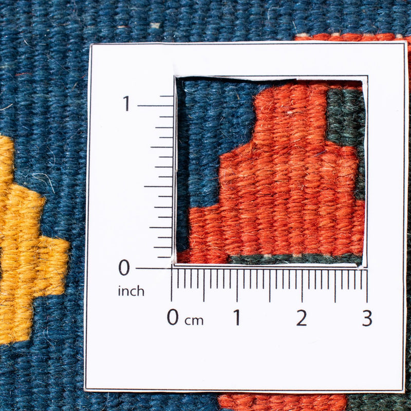 Kelim Rug - Oriental square  - 107 x 105 cm - red