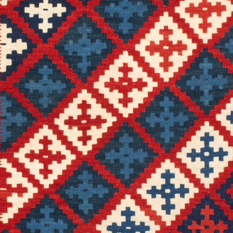 Kelim Rug - Oriental square  - 105 x 104 cm - multicolored