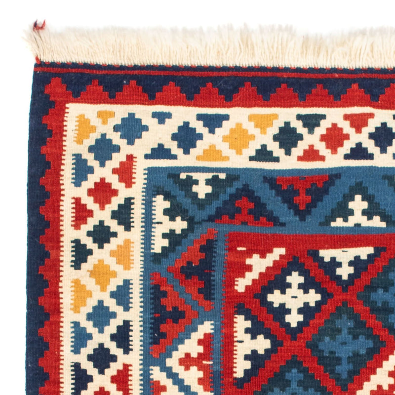 Kelim Rug - Oriental square  - 105 x 104 cm - multicolored