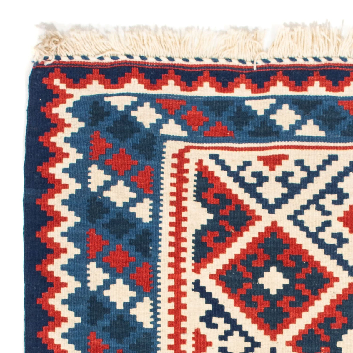 Kelim Rug - Oriental square  - 103 x 102 cm - beige